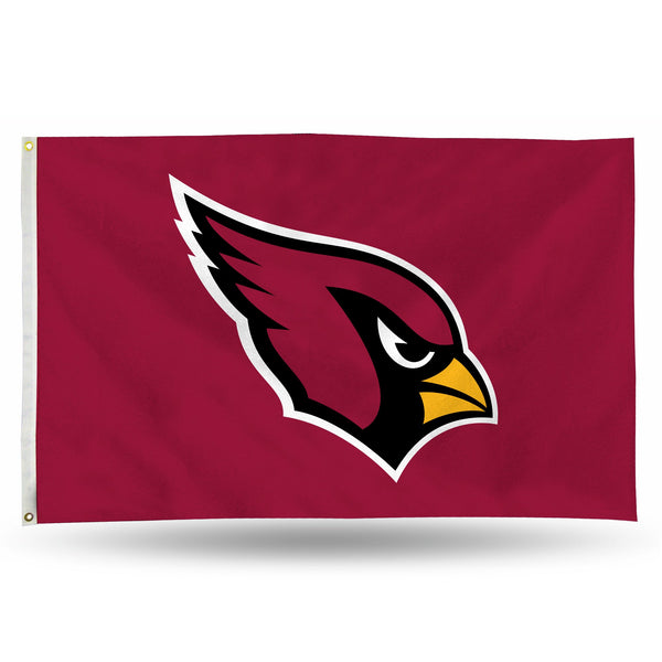 Wholesale NFL Arizona Cardinals 3' x 5' Banner Flag - Single Sided - Indoor or Outdoor - Home Décor By Rico Industries