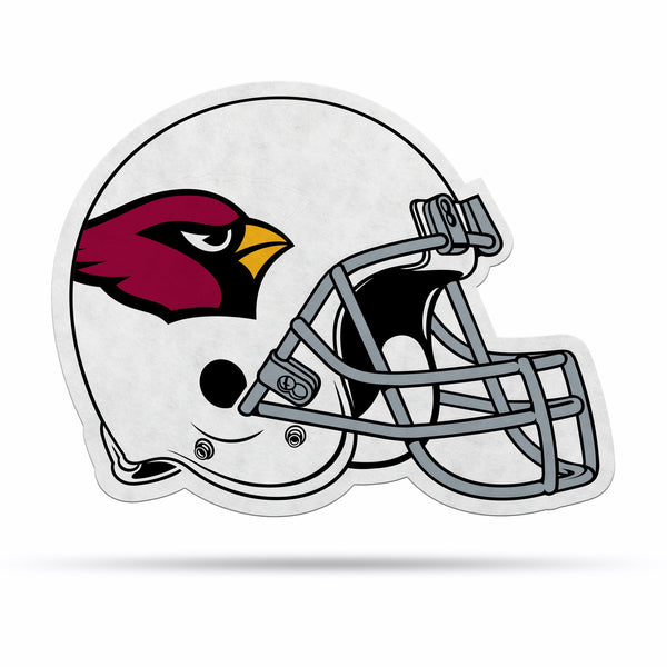 Wholesale NFL Arizona Cardinals Classic Helmet Shape Cut Pennant - Home and Living Room Décor - Soft Felt EZ to Hang By Rico Industries