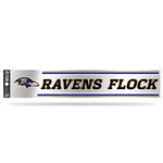 Wholesale NFL Baltimore Ravens 3" x 17" Tailgate Sticker For Car/Truck/SUV By Rico Industries