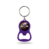 Wholesale NFL Baltimore Ravens Metal Keychain - Beverage Bottle Opener With Key Ring - Pocket Size By Rico Industries