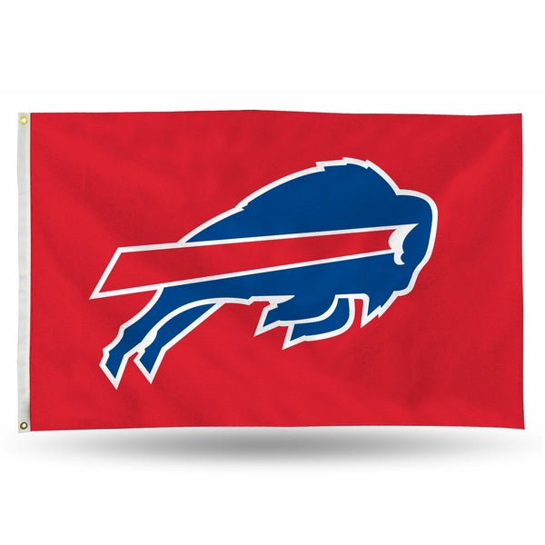 Wholesale NFL Buffalo Bills 3' x 5' Classic Banner Flag - Single Sided - Indoor or Outdoor - Home Décor By Rico Industries