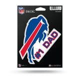 Wholesale NFL Buffalo Bills 5" x 7" Vinyl Die-Cut Decal - Car/Truck/Home Accessory By Rico Industries