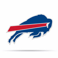 Wholesale NFL Buffalo Bills Classic Team Logo Shape Cut Pennant - Home and Living Room Décor - Soft Felt EZ to Hang By Rico Industries