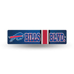 Wholesale NFL Buffalo Bills Plastic 4" x 16" Street Sign By Rico Industries