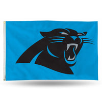 Wholesale NFL Carolina Panthers 3' x 5' Classic Banner Flag - Single Sided - Indoor or Outdoor - Home Décor By Rico Industries