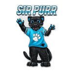 Wholesale NFL Carolina Panthers Classic Mascot Shape Cut Pennant - Home and Living Room Décor - Soft Felt EZ to Hang By Rico Industries