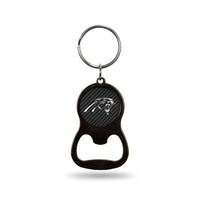 Wholesale NFL Carolina Panthers Metal Keychain - Beverage Bottle Opener With Key Ring - Pocket Size By Rico Industries