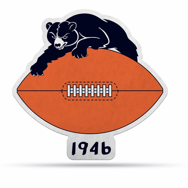 Wholesale NFL Chicago Bears Retro Shape Cut Pennant - Home and Living Room Décor - Soft Felt EZ to Hang By Rico Industries