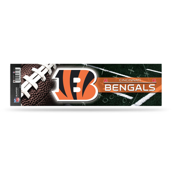 Wholesale NFL Cincinnati Bengals 3" x 12" Car/Truck/Jeep Bumper Sticker By Rico Industries