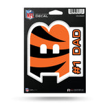 Wholesale NFL Cincinnati Bengals 5" x 7" Vinyl Die-Cut Decal - Car/Truck/Home Accessory By Rico Industries