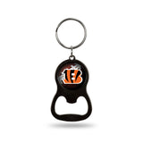 Wholesale NFL Cincinnati Bengals Metal Keychain - Beverage Bottle Opener With Key Ring - Pocket Size By Rico Industries