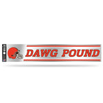 Wholesale NFL Cleveland Browns 3" x 17" Tailgate Sticker For Car/Truck/SUV By Rico Industries