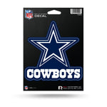Wholesale NFL Dallas Cowboys 5" x 7" Vinyl Die-Cut Decal - Car/Truck/Home Accessory By Rico Industries