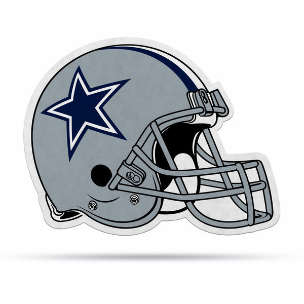 Wholesale NFL Dallas Cowboys Classic Helmet Shape Cut Pennant - Home and Living Room Décor - Soft Felt EZ to Hang By Rico Industries