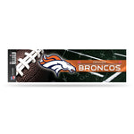 Wholesale NFL Denver Broncos 3" x 12" Car/Truck/Jeep Bumper Sticker By Rico Industries