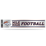 Wholesale NFL Denver Broncos 3" x 17" Tailgate Sticker For Car/Truck/SUV By Rico Industries