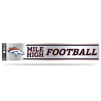 Wholesale NFL Denver Broncos 3" x 17" Tailgate Sticker For Car/Truck/SUV By Rico Industries