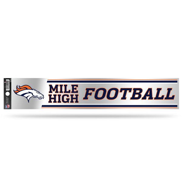 Wholesale NFL Denver Broncos 3" x 17" Tailgate Sticker For Car/Truck/SUV By Rico Industries