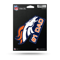 Wholesale NFL Denver Broncos 5" x 7" Vinyl Die-Cut Decal - Car/Truck/Home Accessory By Rico Industries