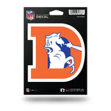 Wholesale NFL Denver Broncos 5" x 7" Vinyl Die-Cut Decal - Car/Truck/Home Accessory By Rico Industries