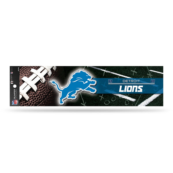 Wholesale NFL Detroit Lions 3" x 12" Car/Truck/Jeep Bumper Sticker By Rico Industries
