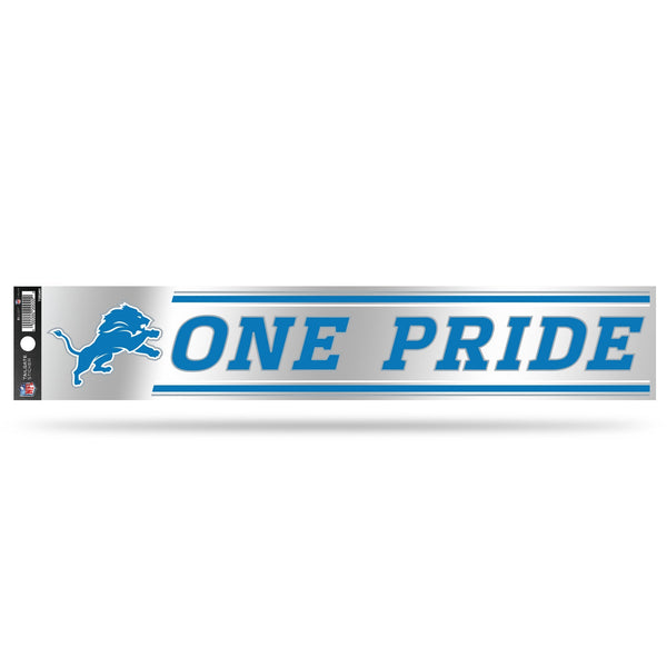 Wholesale NFL Detroit Lions 3" x 17" Tailgate Sticker For Car/Truck/SUV By Rico Industries