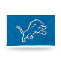 Wholesale NFL Detroit Lions 3' x 5' Classic Banner Flag - Single Sided - Indoor or Outdoor - Home Décor By Rico Industries