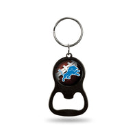 Wholesale NFL Detroit Lions Metal Keychain - Beverage Bottle Opener With Key Ring - Pocket Size By Rico Industries