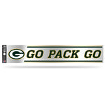 Wholesale NFL Green Bay Packers 3" x 17" Tailgate Sticker For Car/Truck/SUV By Rico Industries