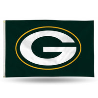 Wholesale NFL Green Bay Packers 3' x 5' Classic Banner Flag - Single Sided - Indoor or Outdoor - Home Décor By Rico Industries