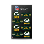 Wholesale NFL Green Bay Packers Peel & Stick Temporary Tattoos - Eye Black - Game Day Approved! By Rico Industries