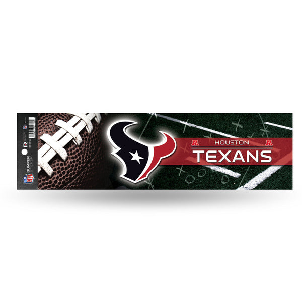Wholesale NFL Houston Texans 3" x 12" Car/Truck/Jeep Bumper Sticker By Rico Industries