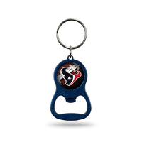 Wholesale NFL Houston Texans Metal Keychain - Beverage Bottle Opener With Key Ring - Pocket Size By Rico Industries