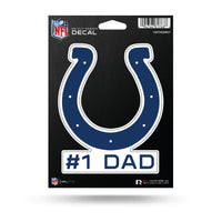 Wholesale NFL Indianapolis Colts 5" x 7" Vinyl Die-Cut Decal - Car/Truck/Home Accessory By Rico Industries