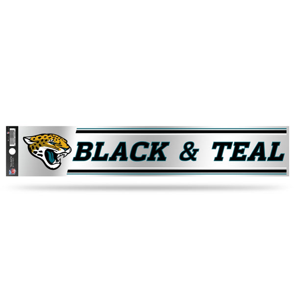 Wholesale NFL Jacksonville Jaguars 3" x 17" Tailgate Sticker For Car/Truck/SUV By Rico Industries