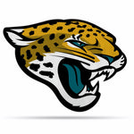 Wholesale NFL Jacksonville Jaguars Classic Team Logo Shape Cut Pennant - Home and Living Room Décor - Soft Felt EZ to Hang By Rico Industries