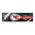 Wholesale NFL Kansas City Chiefs 3" x 12" Car/Truck/Jeep Bumper Sticker By Rico Industries