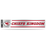 Wholesale NFL Kansas City Chiefs 3" x 17" Tailgate Sticker For Car/Truck/SUV By Rico Industries