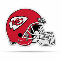 Wholesale NFL Kansas City Chiefs Classic Helmet Shape Cut Pennant - Home and Living Room Décor - Soft Felt EZ to Hang By Rico Industries