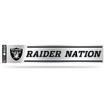 Wholesale NFL Las Vegas Raiders 3" x 17" Tailgate Sticker For Car/Truck/SUV By Rico Industries