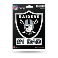 Wholesale NFL Las Vegas Raiders 5" x 7" Vinyl Die-Cut Decal - Car/Truck/Home Accessory By Rico Industries