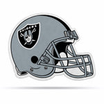 Wholesale NFL Las Vegas Raiders Classic Helmet Shape Cut Pennant - Home and Living Room Décor - Soft Felt EZ to Hang By Rico Industries