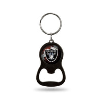 Wholesale NFL Las Vegas Raiders Metal Keychain - Beverage Bottle Opener With Key Ring - Pocket Size By Rico Industries