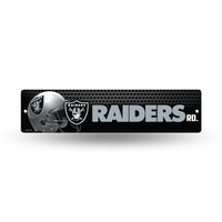 Wholesale NFL Las Vegas Raiders Plastic 4" x 16" Street Sign By Rico Industries