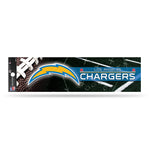 Wholesale NFL Los Angeles Chargers 3" x 12" Car/Truck/Jeep Bumper Sticker By Rico Industries