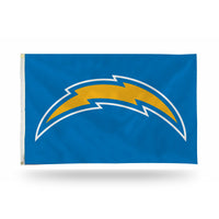 Wholesale NFL Los Angeles Chargers 3' x 5' Classic Banner Flag - Single Sided - Indoor or Outdoor - Home Décor By Rico Industries