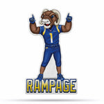 Wholesale NFL Los Angeles Rams Classic Mascot Shape Cut Pennant - Home and Living Room Décor - Soft Felt EZ to Hang By Rico Industries