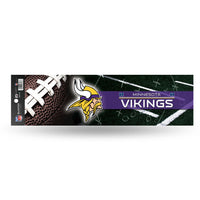 Wholesale NFL Minnesota Vikings 3" x 12" Car/Truck/Jeep Bumper Sticker By Rico Industries