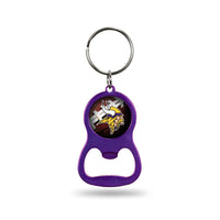 Wholesale NFL Minnesota Vikings Metal Keychain - Beverage Bottle Opener With Key Ring - Pocket Size By Rico Industries