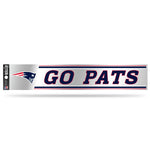 Wholesale NFL New England Patriots 3" x 17" Tailgate Sticker For Car/Truck/SUV By Rico Industries